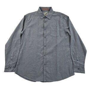 Colours by Alexander‎ Julian Organic Collection Shirt Men's XL Grey EUC